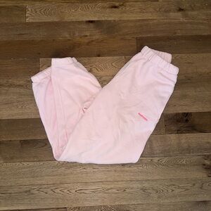 Madhappy pink sweatpants- s